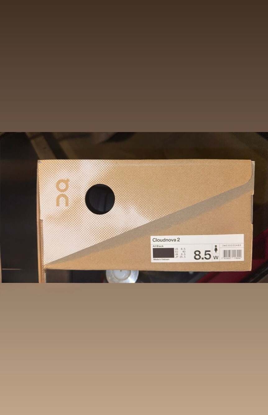 On Cloudnova 2 Women's 8.5
